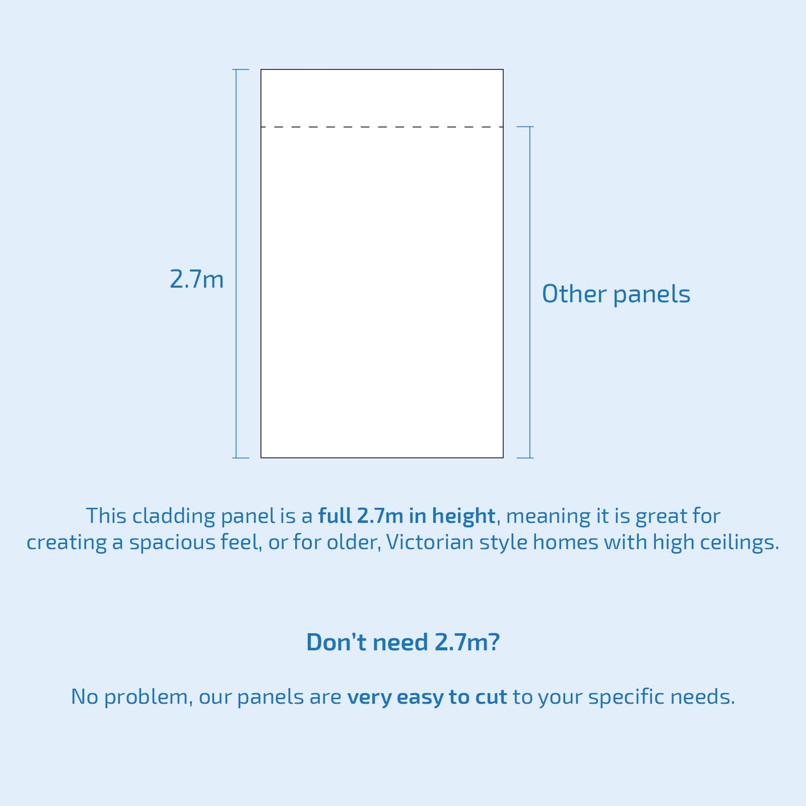 PVC Wall Panel Gloss White 250mm X 2700mm X 5mm (Pack Of 4)
