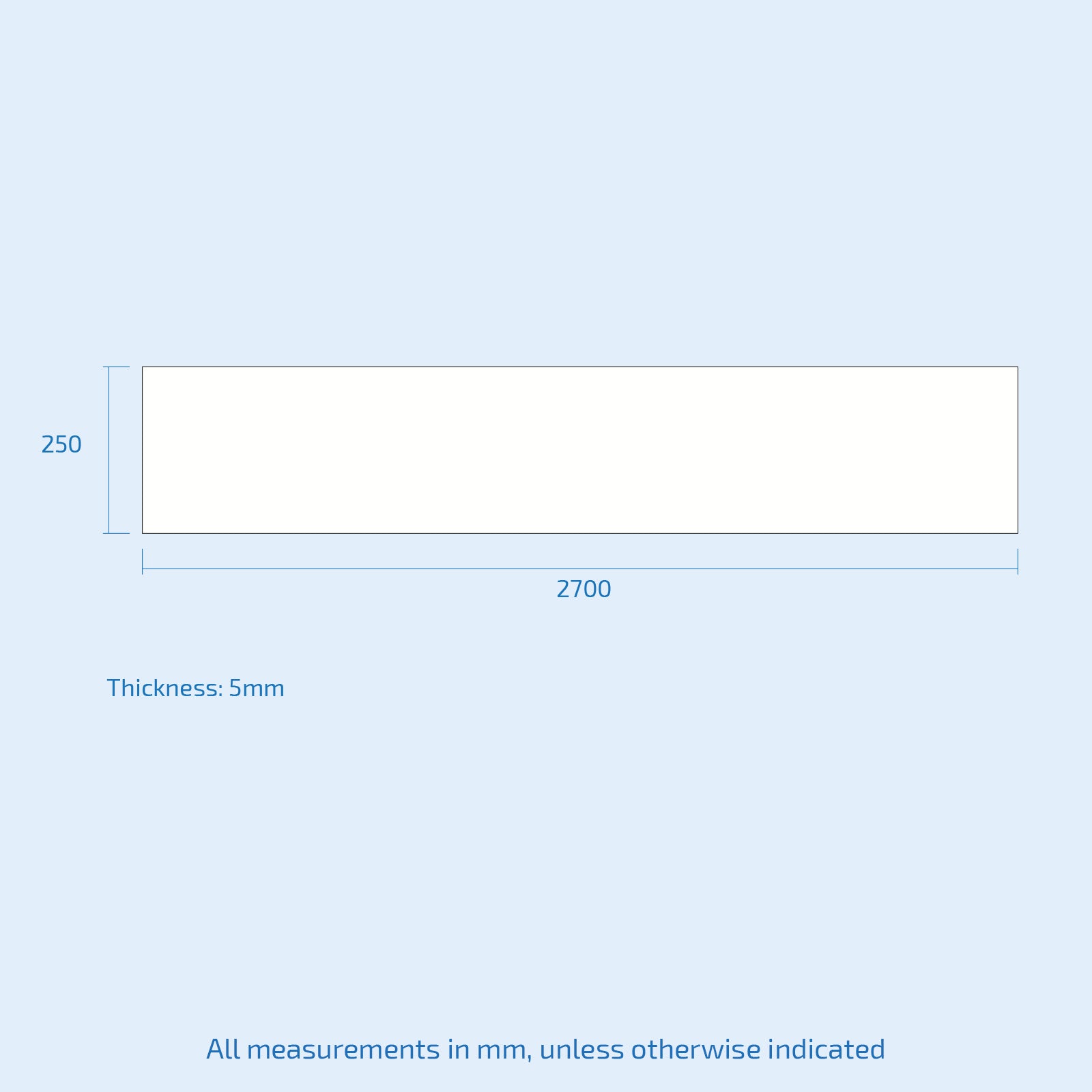 PVC Wall Panel White Wood Matt 250mm X 2700mm X 5mm (Pack Of 4)