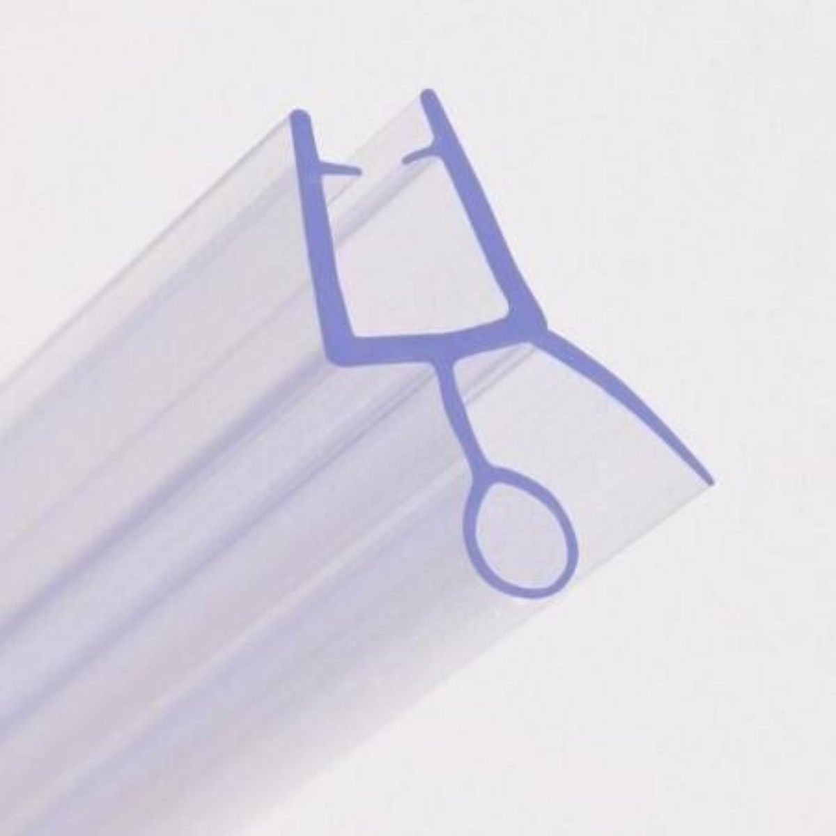 900 mm Glass Shower Door Rubber Seal Strip Gap 12 mm