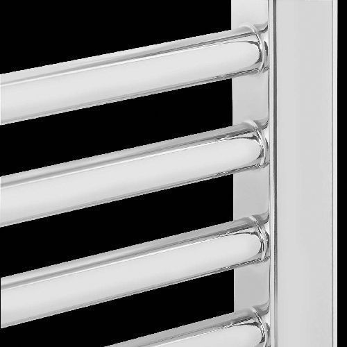 Tube Ladder Straight Towel Rail Chrome 1000mm High X 500mm Wide 1218 Btu's