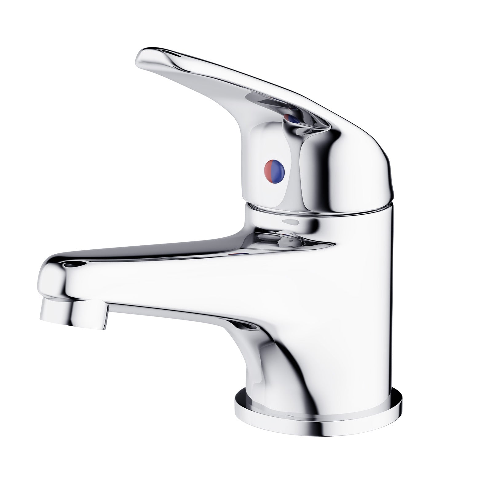 Studio Contemporary Set Of Basin Mono Mixer Tap & Bath Shower Mixer Taps & Waste