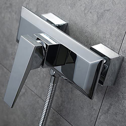 Drayton Brass Exposed Thermostatic Shower Valve Chrome Wall Mounted Bathroom