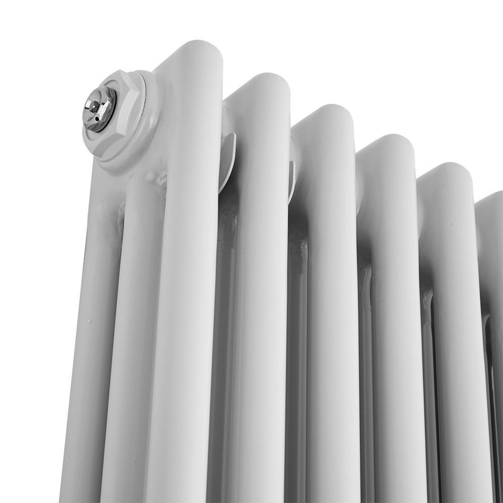 Maine White 300 X 999 Horizontal Triple Column Designer Radiator Central Heating