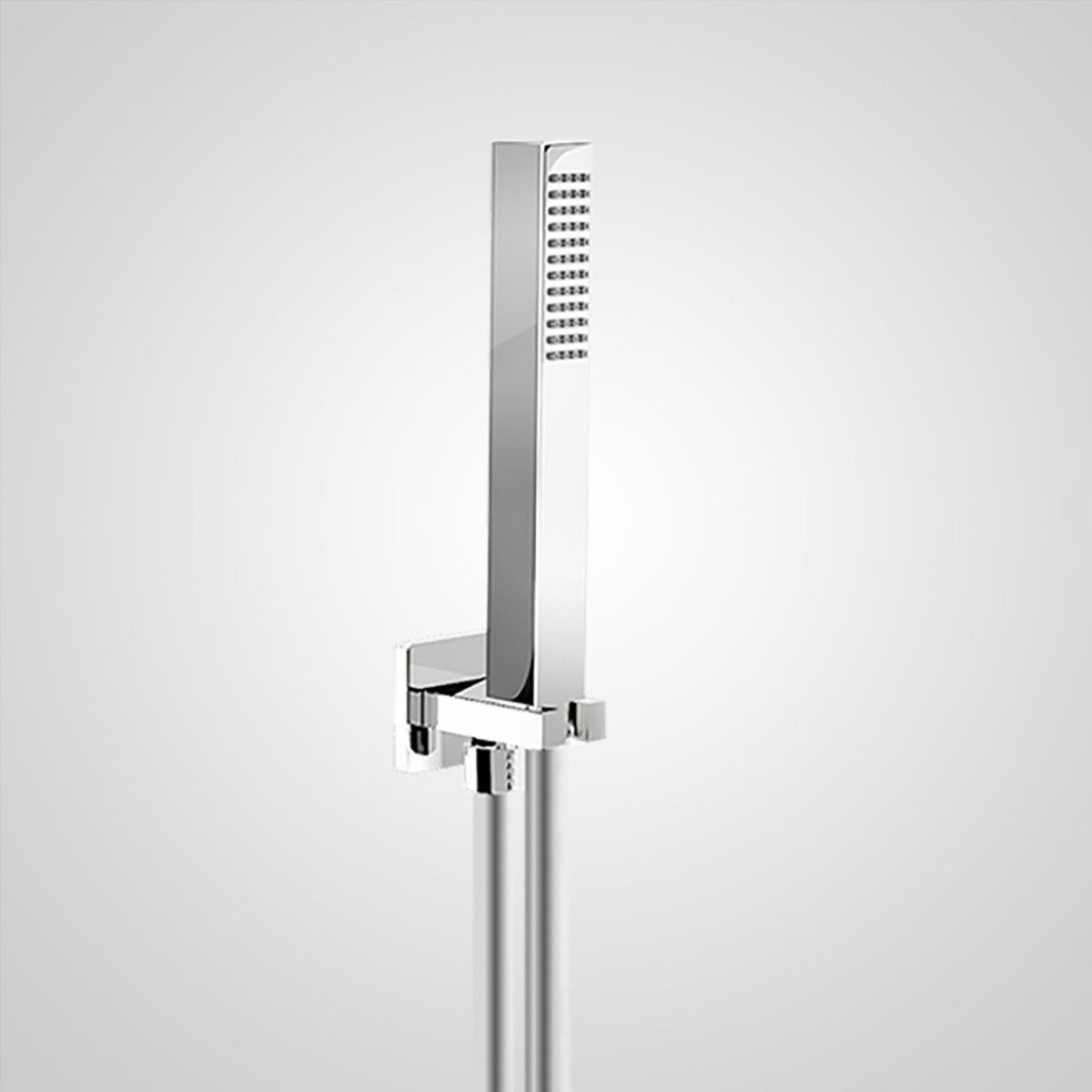 Lilly Chrome 3 Dial 3 Way Square Concealed Thermostatic Mixer Valve Handset Bath Filler & Square Shower Head