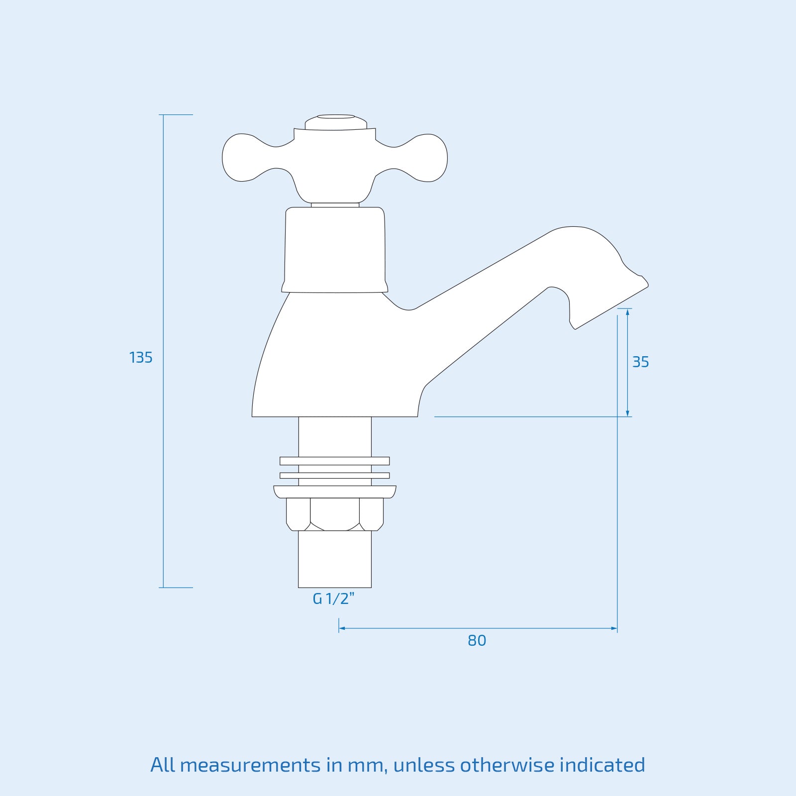 Stafford Victorian Set Of Hot & Cold Basin Taps And Bath Shower Mixer Tap With Handheld Kit