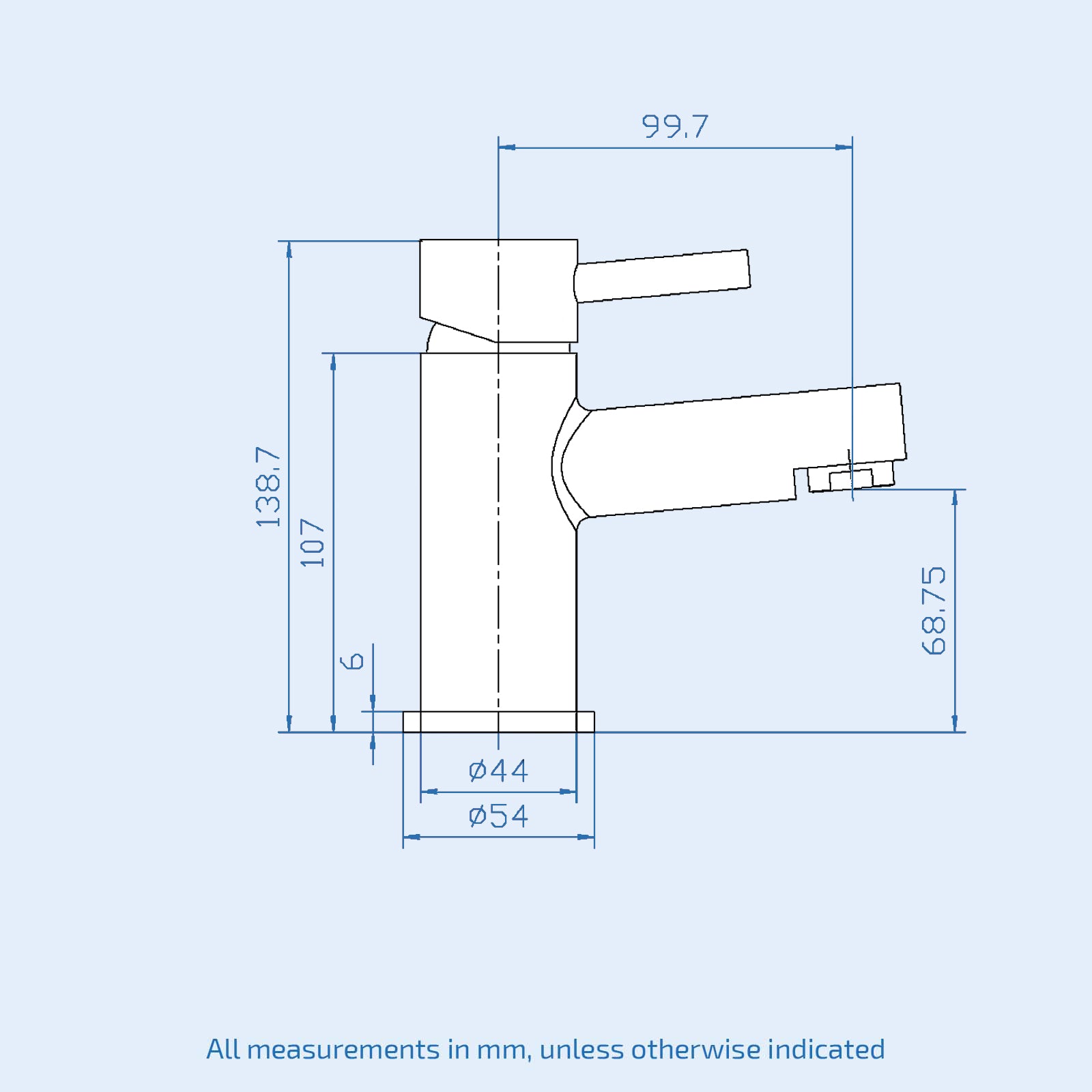 Wyfold Basin Single Lever Mixer Tap & Bath Filler Mixer Tap Matt Black