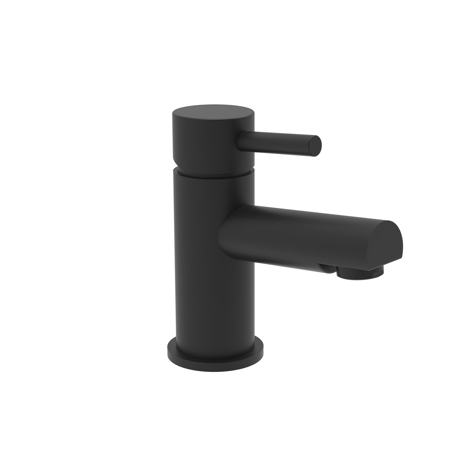 Wyfold Bathroom Basin Single Lever Mixer Tap Matt Black