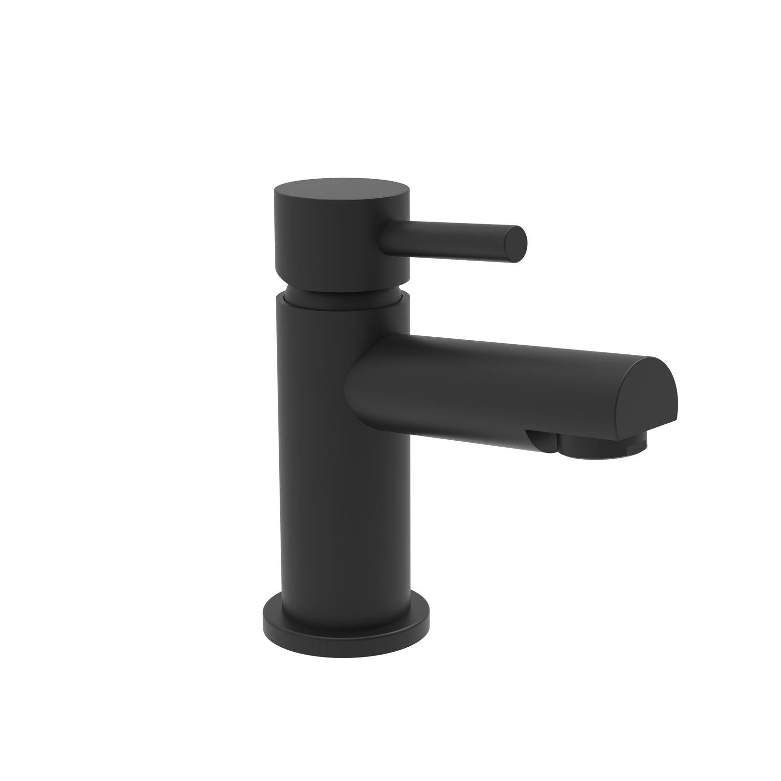 Edbury Bathroom Basin Mono Mixer Tap & Waste Matt Black