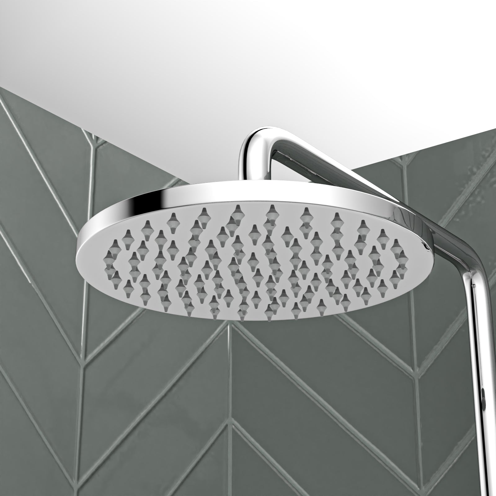 Exposed Shower Set 3 Mode Handset & Thermostatic Bath Filler - Chrome