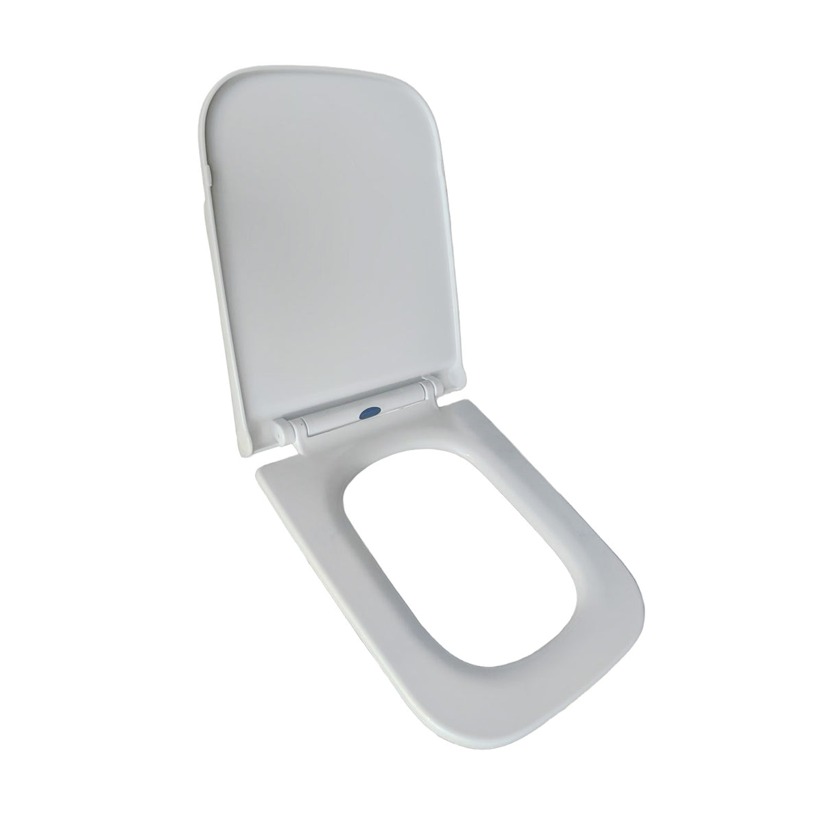 Soft Close Square Shape Toilet Seat Cover - Slim Design