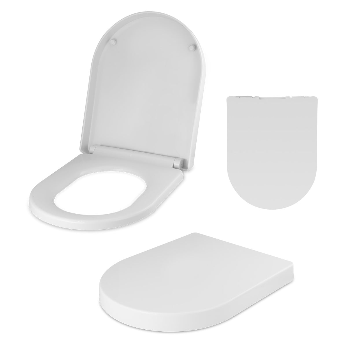 Camberly 600mm Basin Vanity Unit With Rimless Close Coupled Toilet - Anthracite