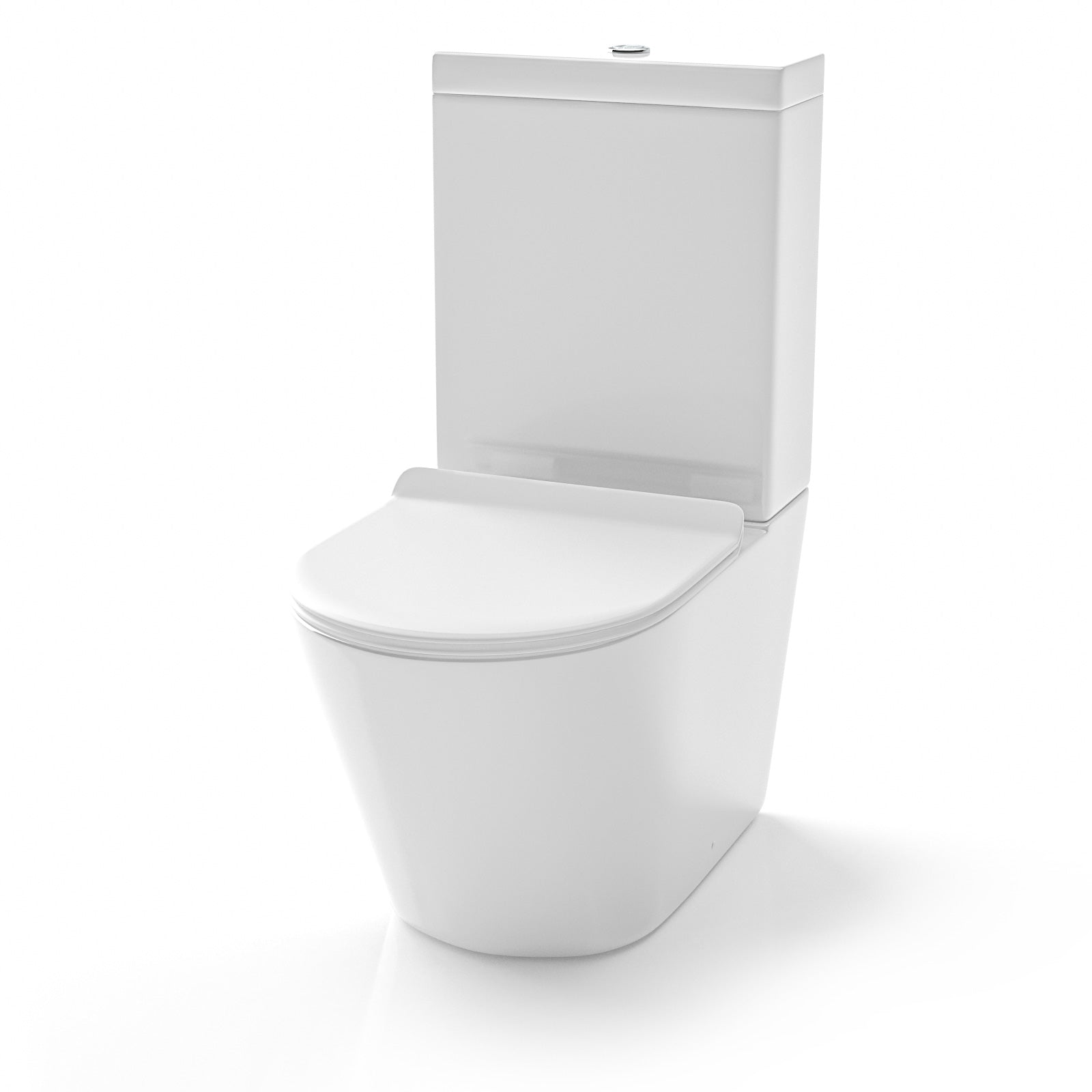 Magus Rimless Close Coupled Toilet with Soft Closing Seat