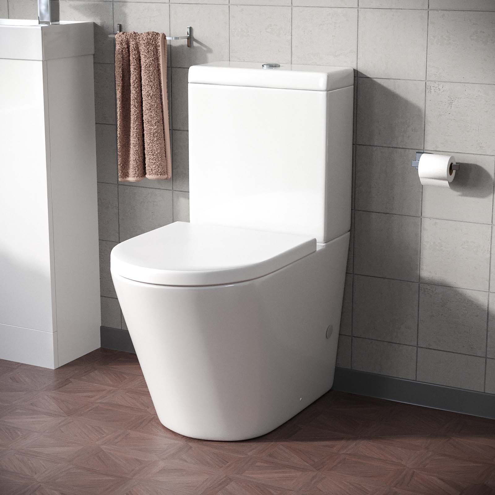 Oakham Close Coupled Toilet & Soft Close Seat