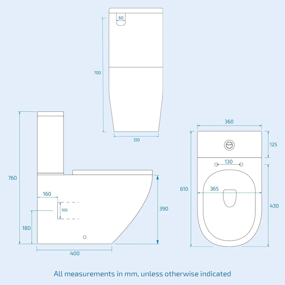 Nanuya Cloakroom 400mm Matte Grey Freestanding Vanity Basin Unit & Close Coupled Toilet with Soft Close Seat