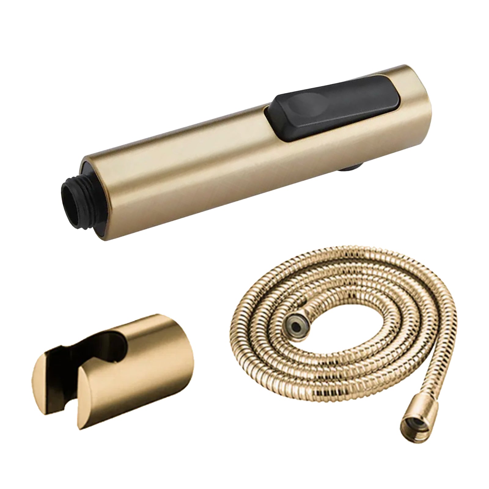 Brushed Gold Bidet Sprayer Nozzle Muslim Shataff