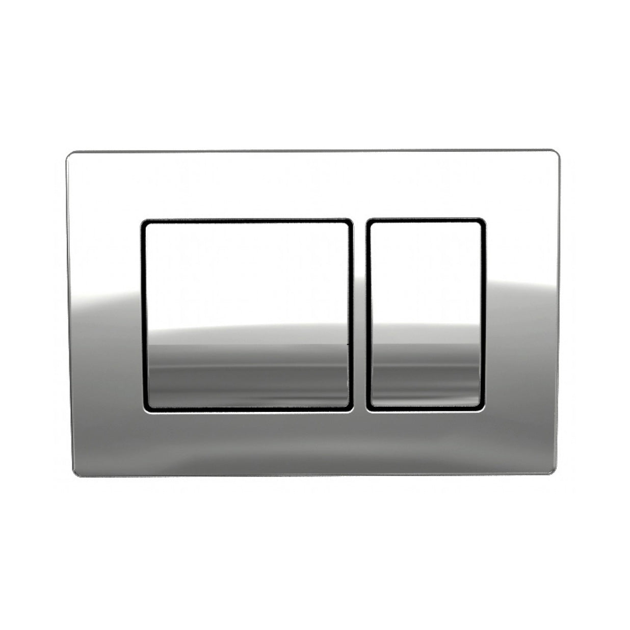 Tornado White Wall Hung Tornado Rimless Toilet With Frame & Flush Plate