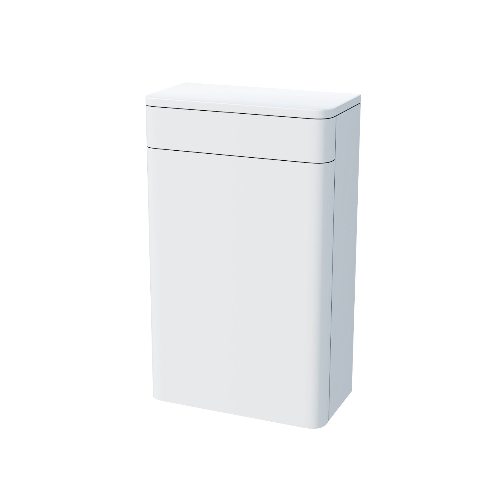 White 500mm Back to Wall WC Unit Flat Pack