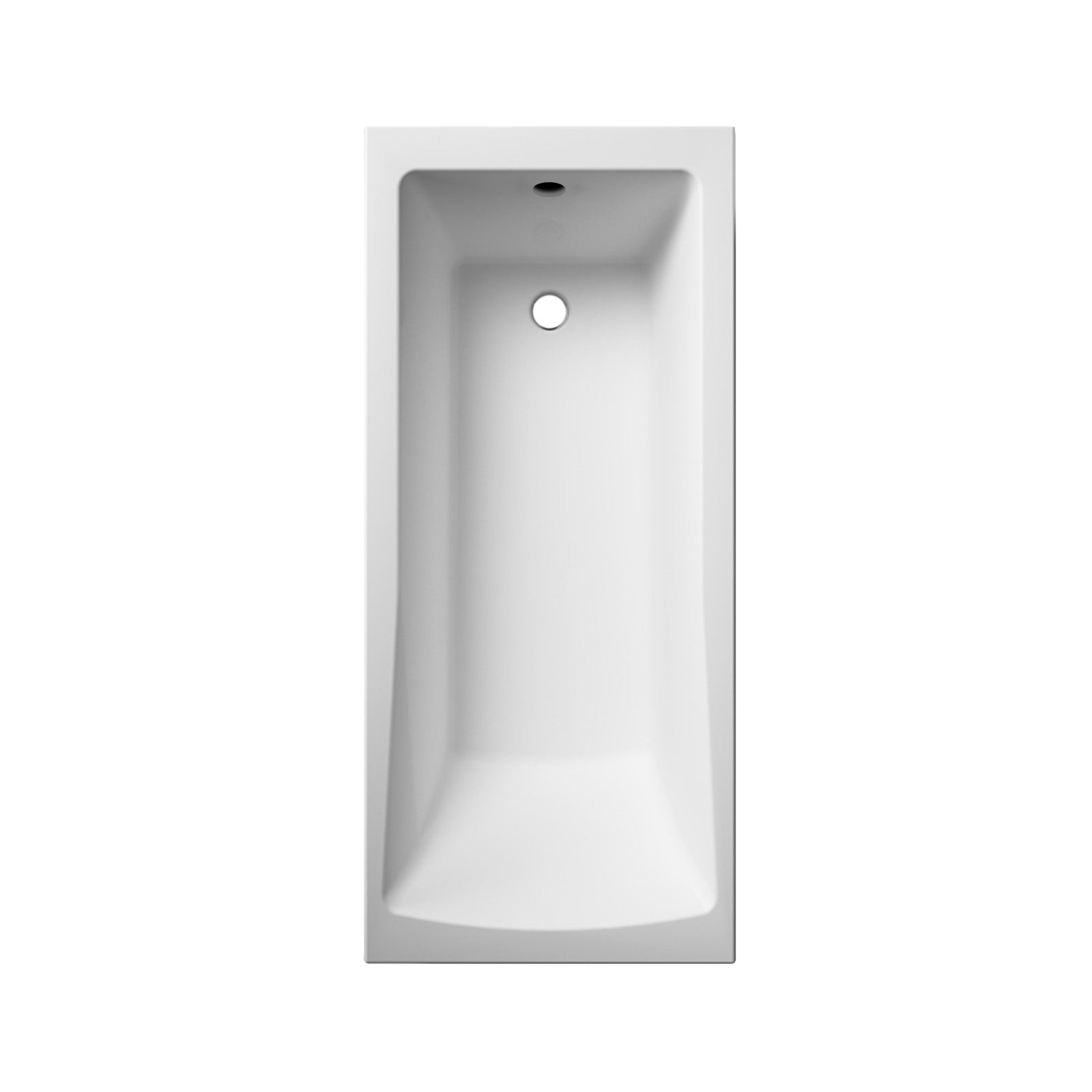 Standard Bath Tub Square Single Ended 1700mm x 750mm Bath With Legs