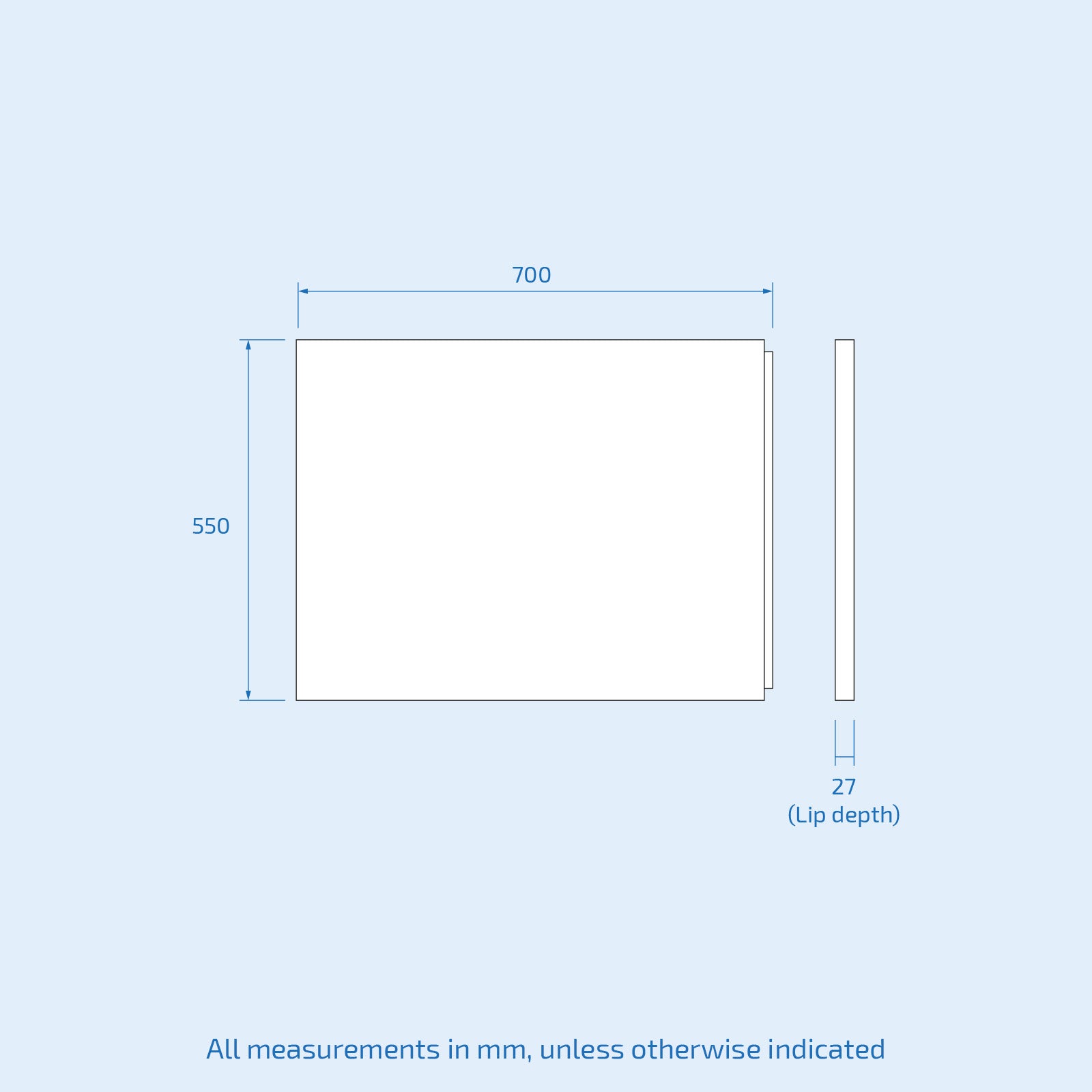 1700mm Modern High Gloss White Front & End Bath Panel Acrylic Bathroom