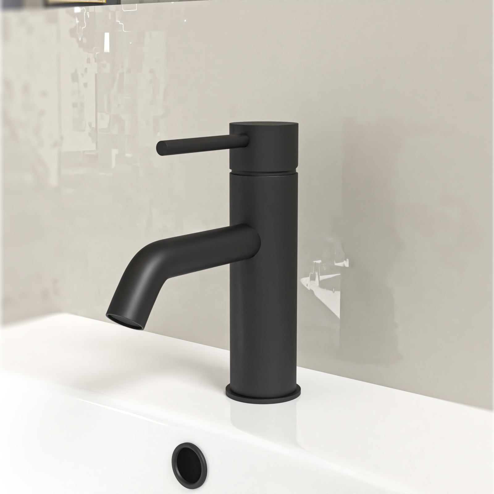 500mm Pedestal Basin with ECO Toilet, 1700mm Bath with Panel and Screen, Taps Set