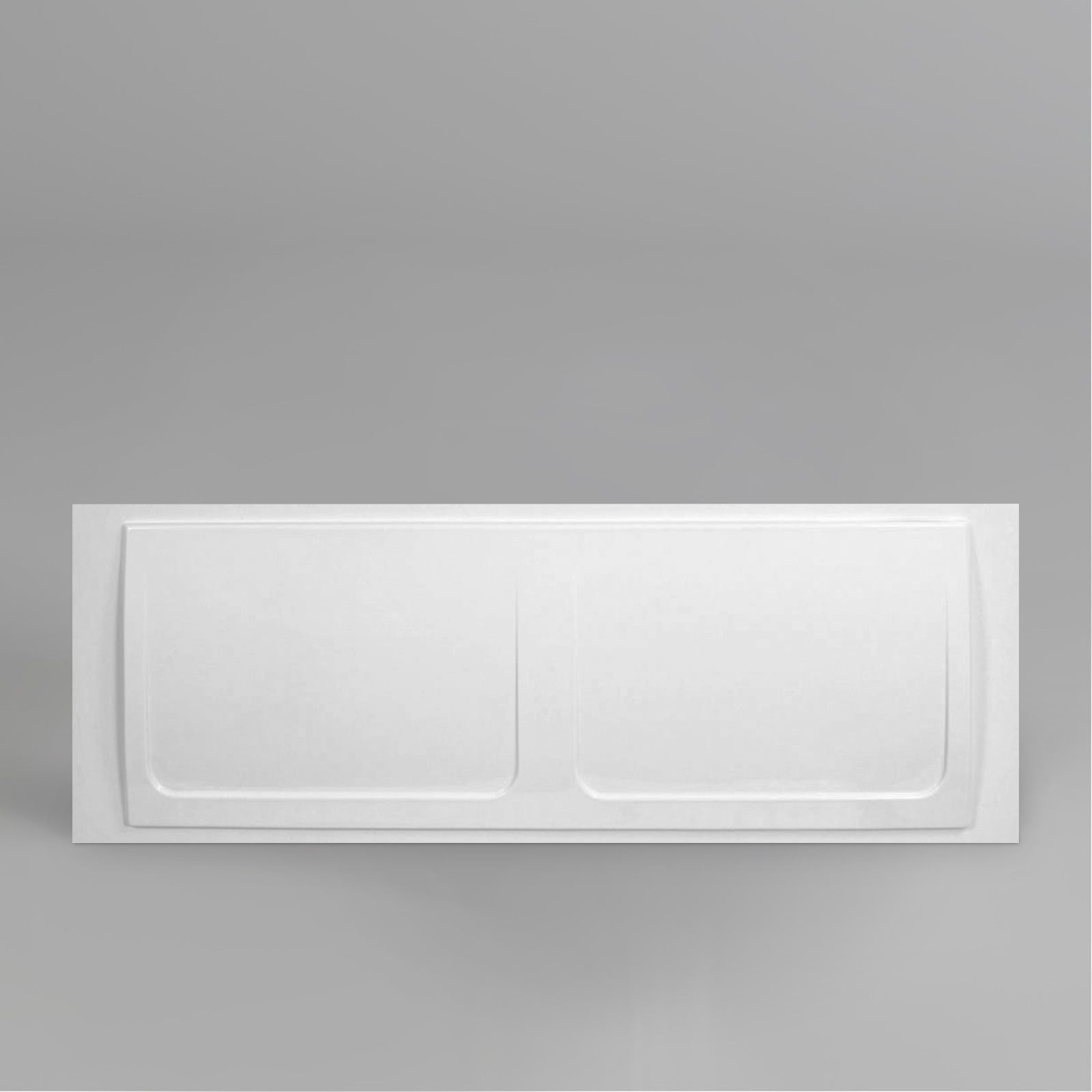 1700mm X 550mm Bathroom High Gloss White Acrylic Front Bath Panel