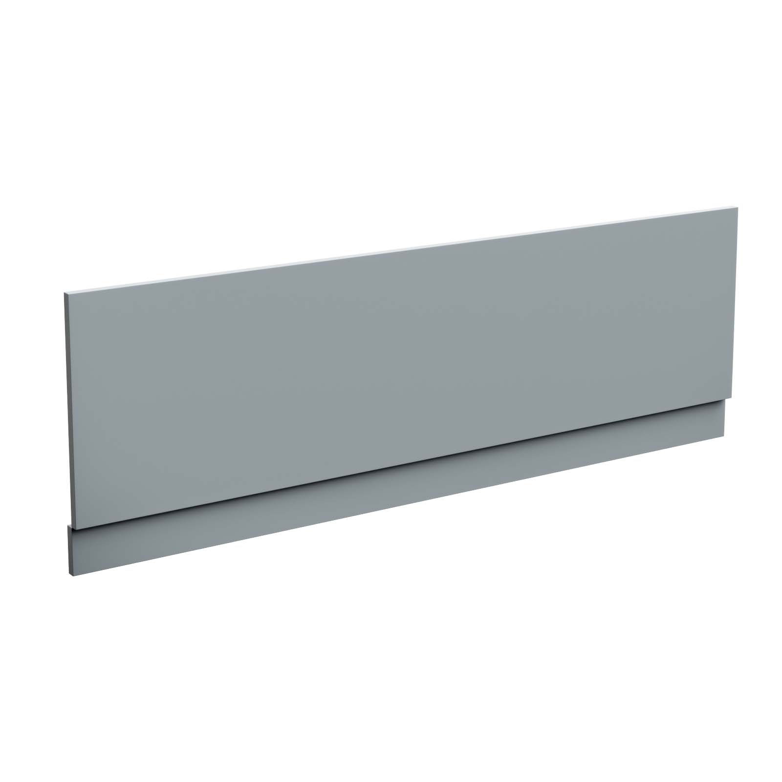 Matt Grey 1800mm Water Proof Durable PVC Front Bath Panel 15mm Thick