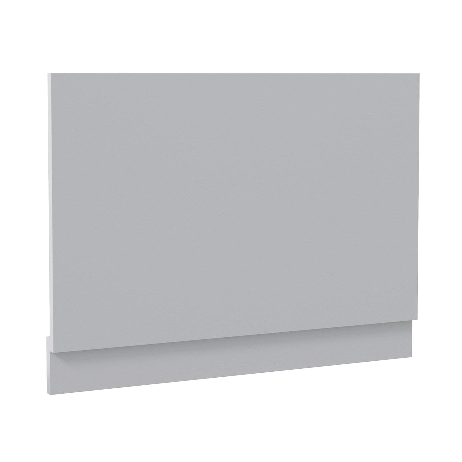 Gorge Modern 800mm Matte Grey PVC End Panel 15mm Thickness + Plinth