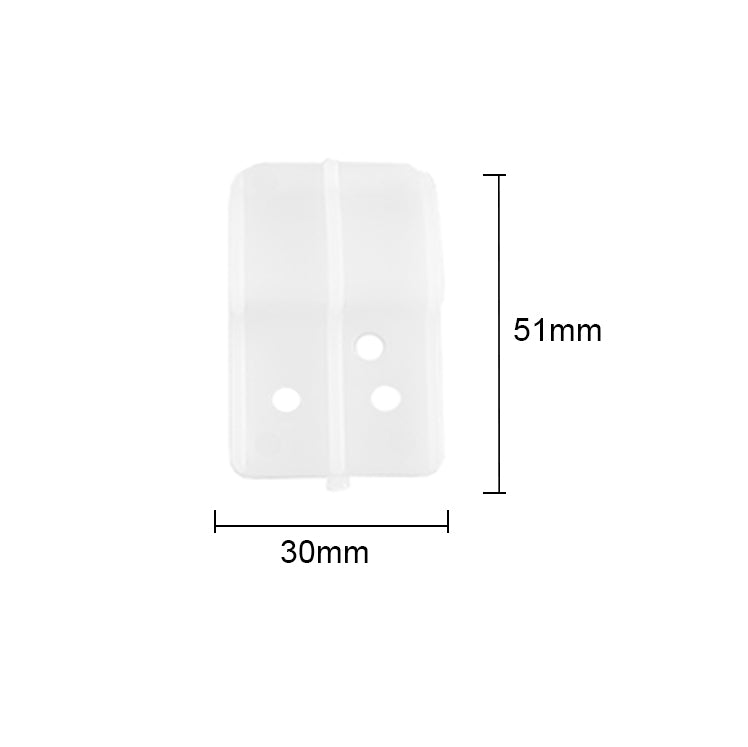 Bathroom Accessories Bath Panel Clips x 6 and Screws