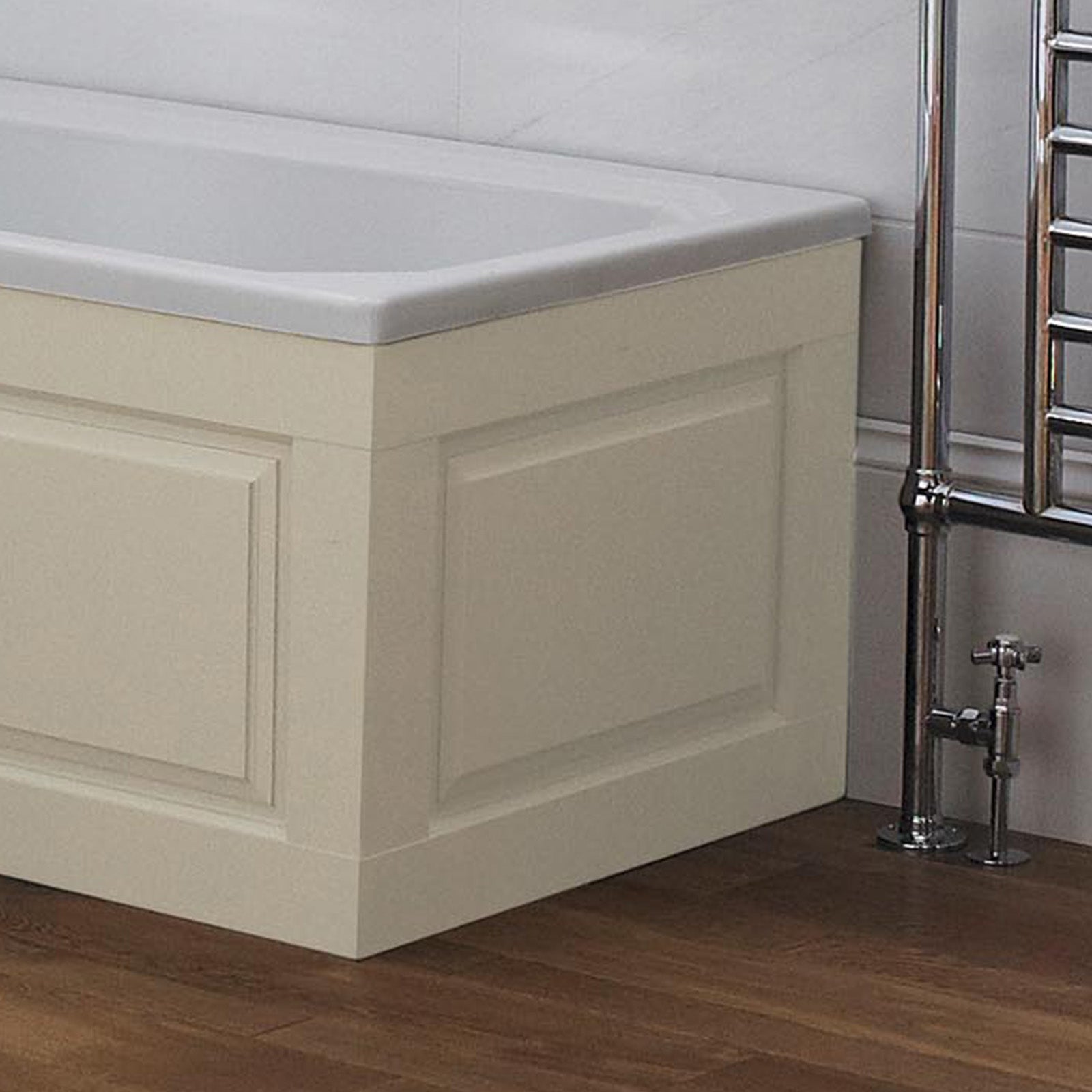 Chiltern Ivory Traditional Bath 700mm End Panel + Plinth