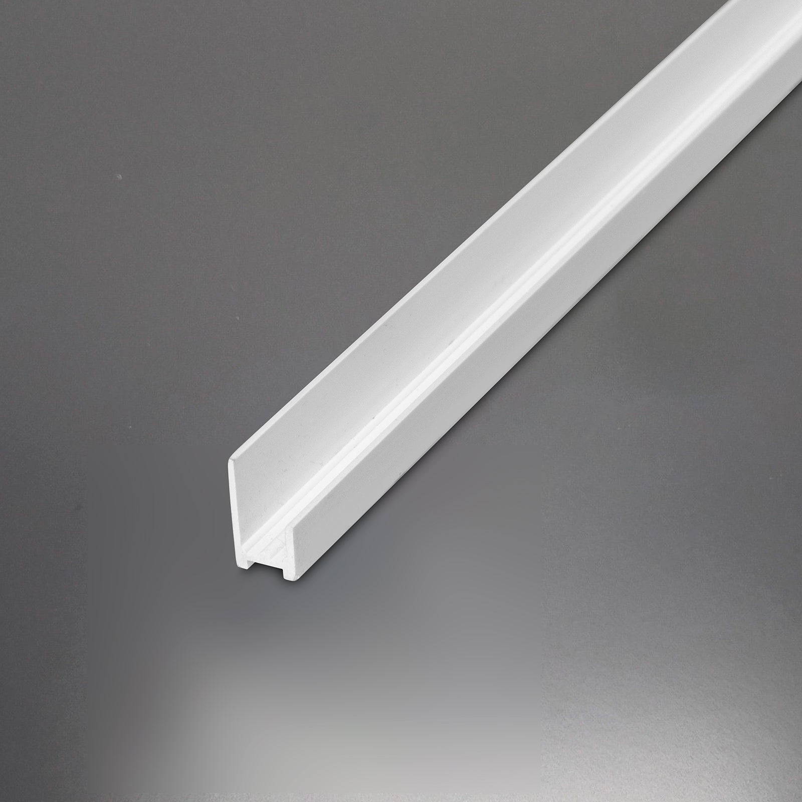 White plastic strip 