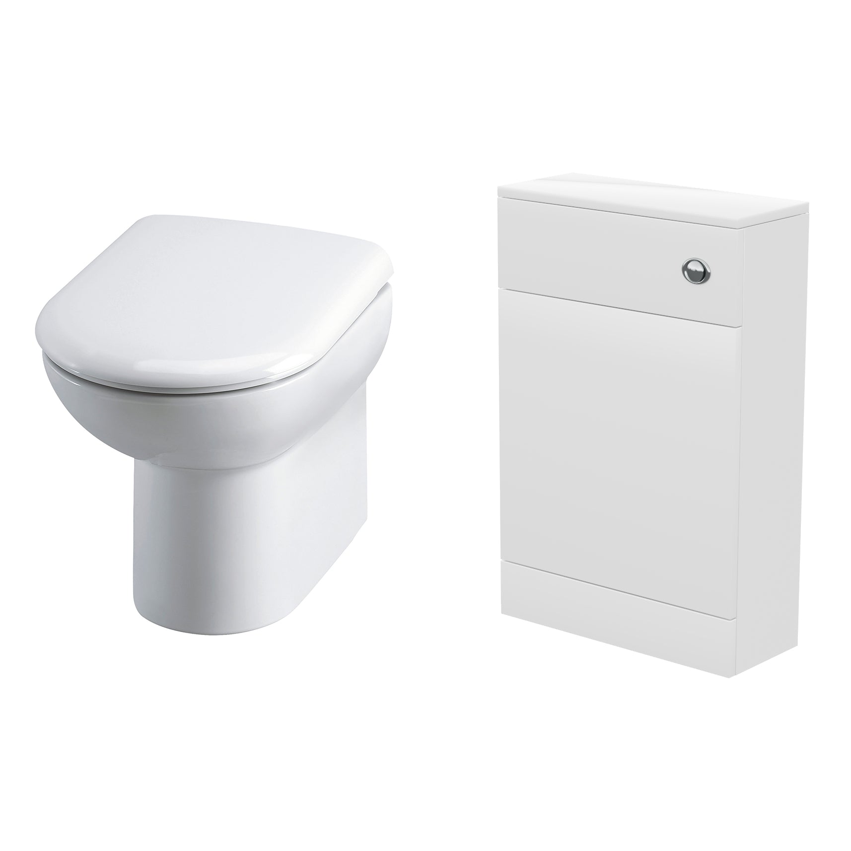 Modern WC Toilet And Concealed Cistern