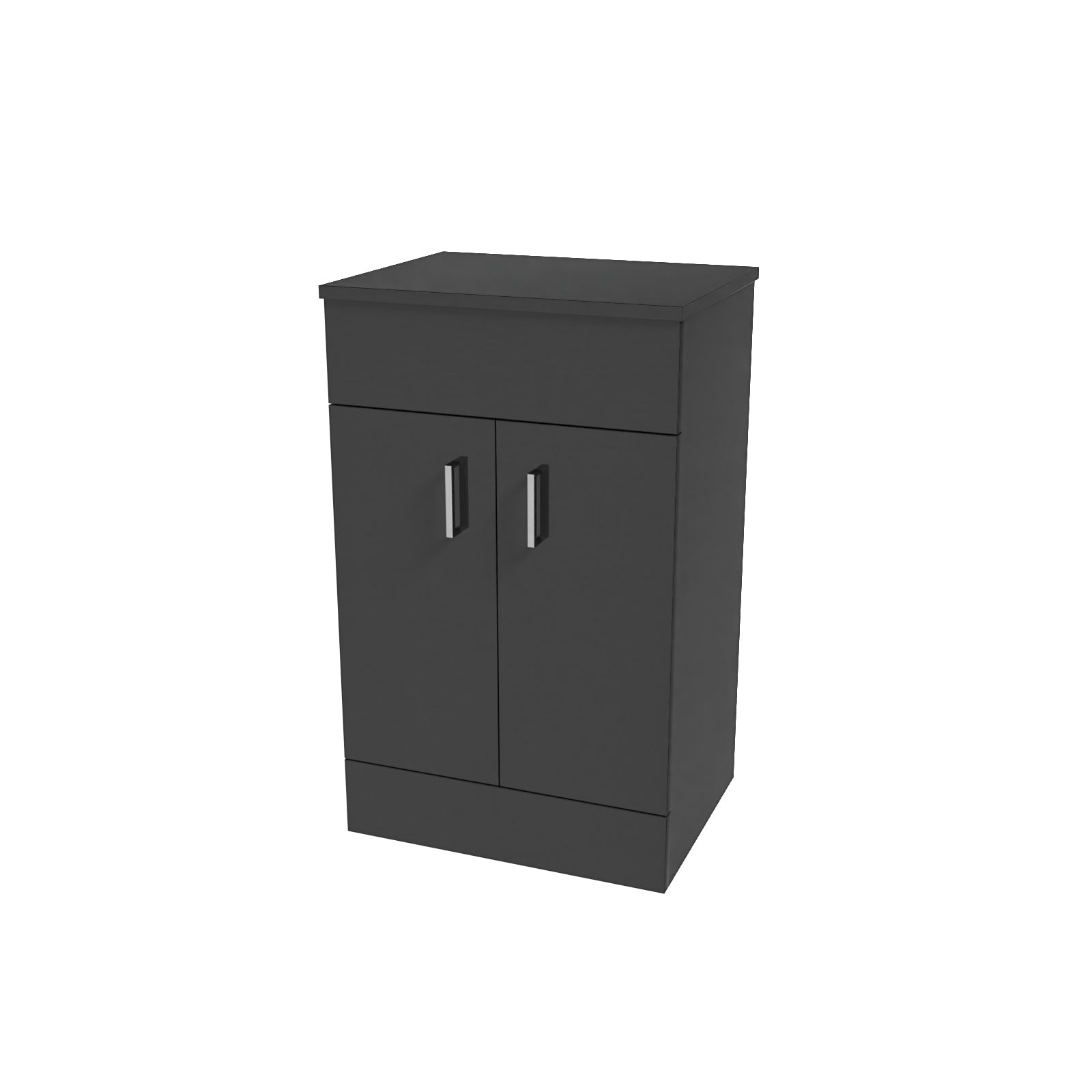 Nanuya 500mm Anthracite Vanity Unit Cabinet With Worktop