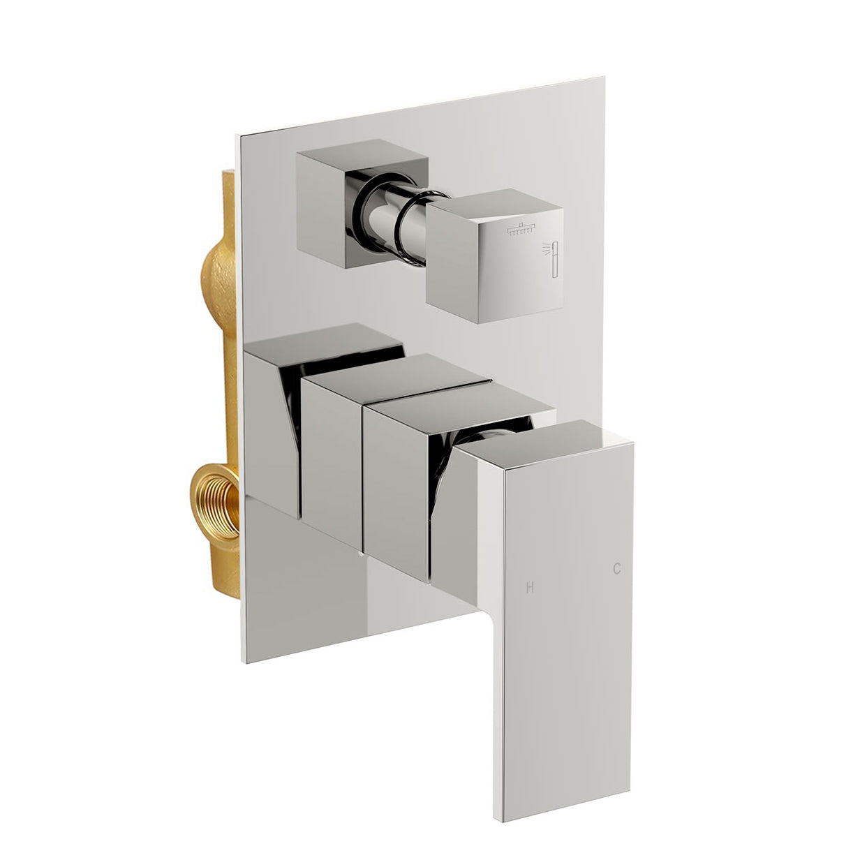 Concealed Shower Mixer Chrome