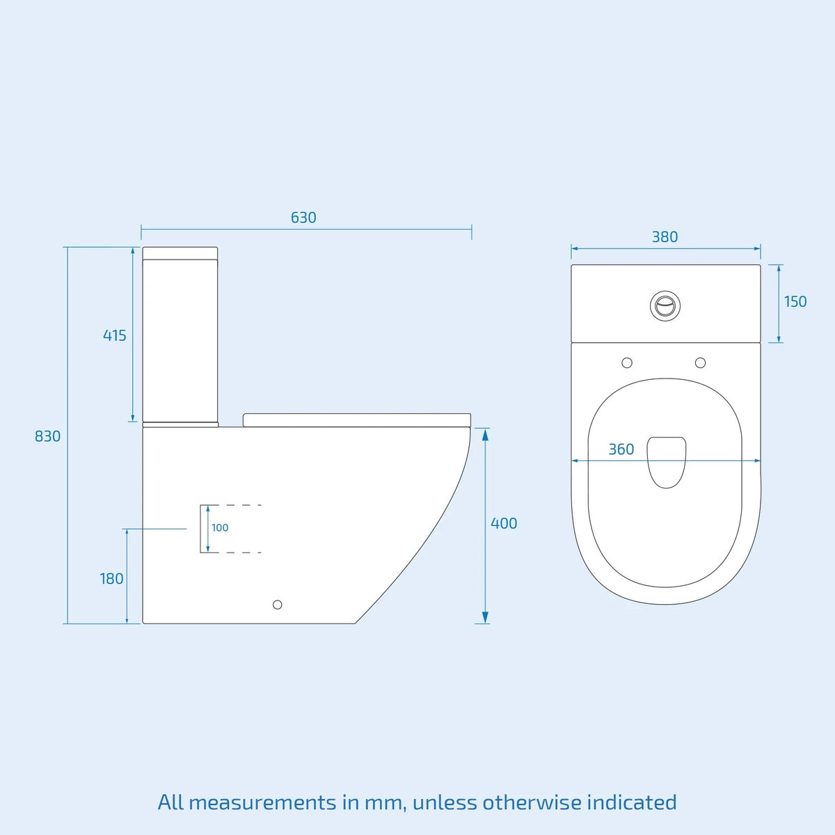 Bathroom Suite - Alaska 1700mm Square Single Ended Bathtub with Screen, 600mm 2 Drawer Basin Vanity & Close Coupled Toilet - Set with Brushed Brass Fittings