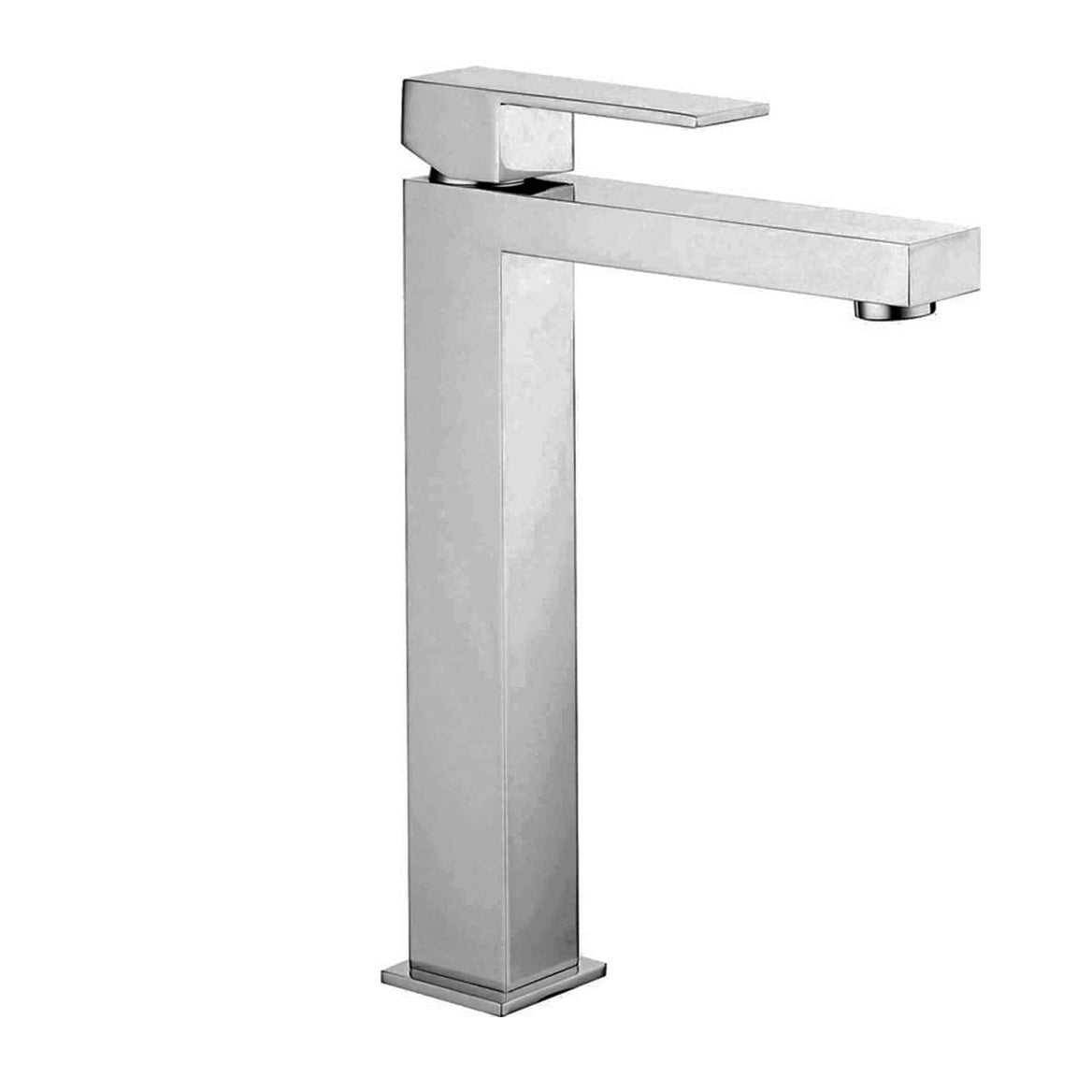 Brayton Modern High Rise Countertop Basin Sink Single Lever Mono Mixer Tap