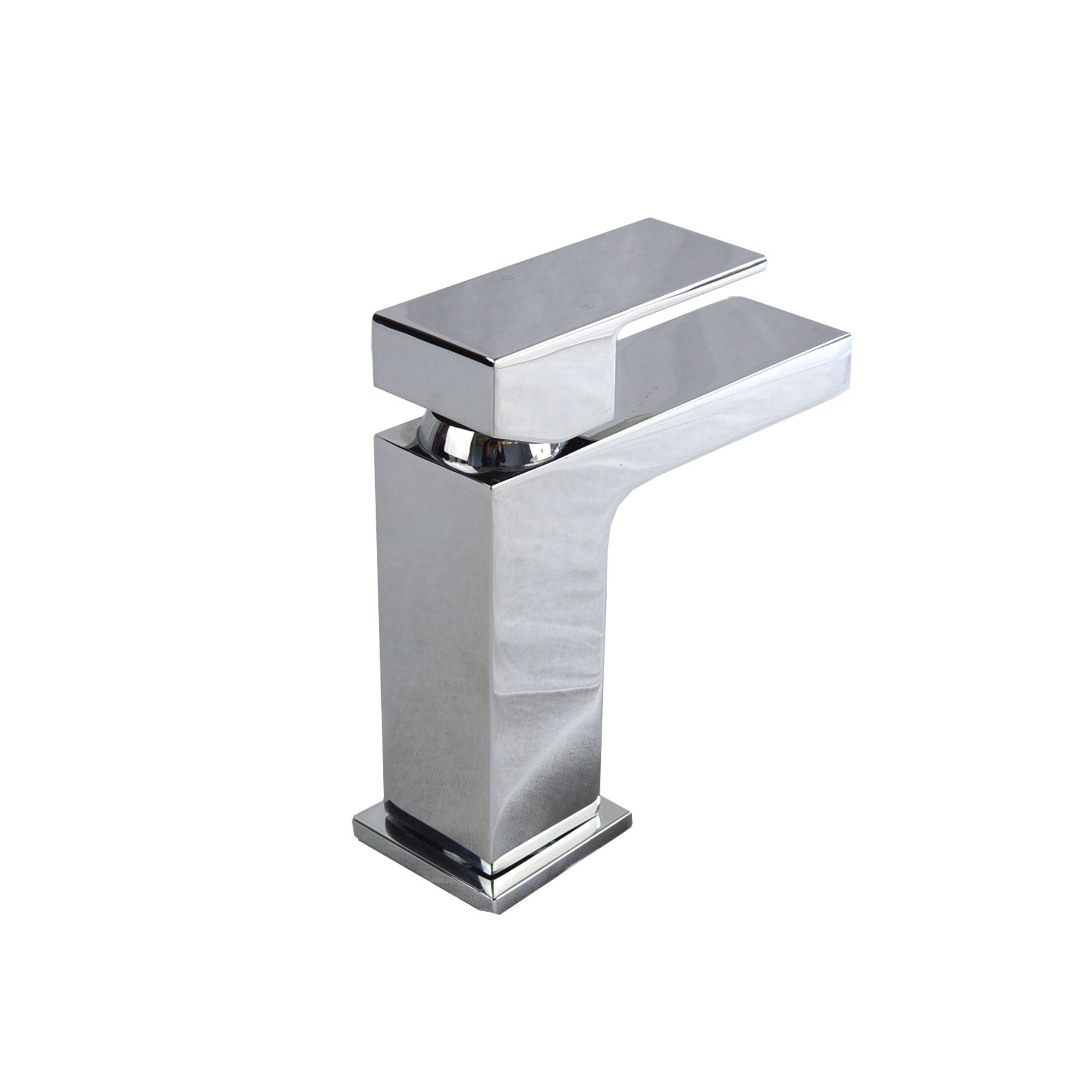 Echo Square Basin Mono Mixer Tap Chrome