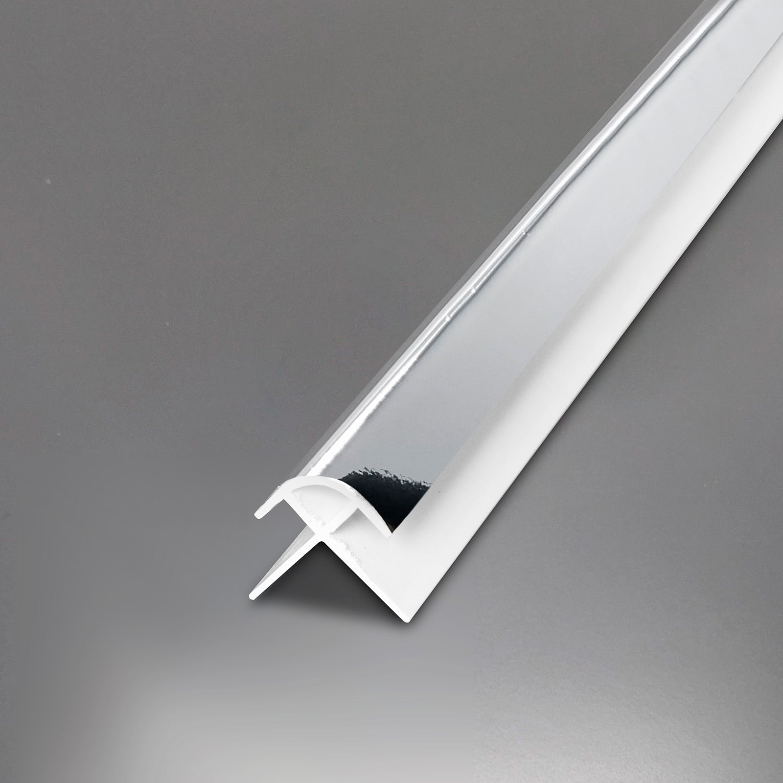 White metal corner guard strip 