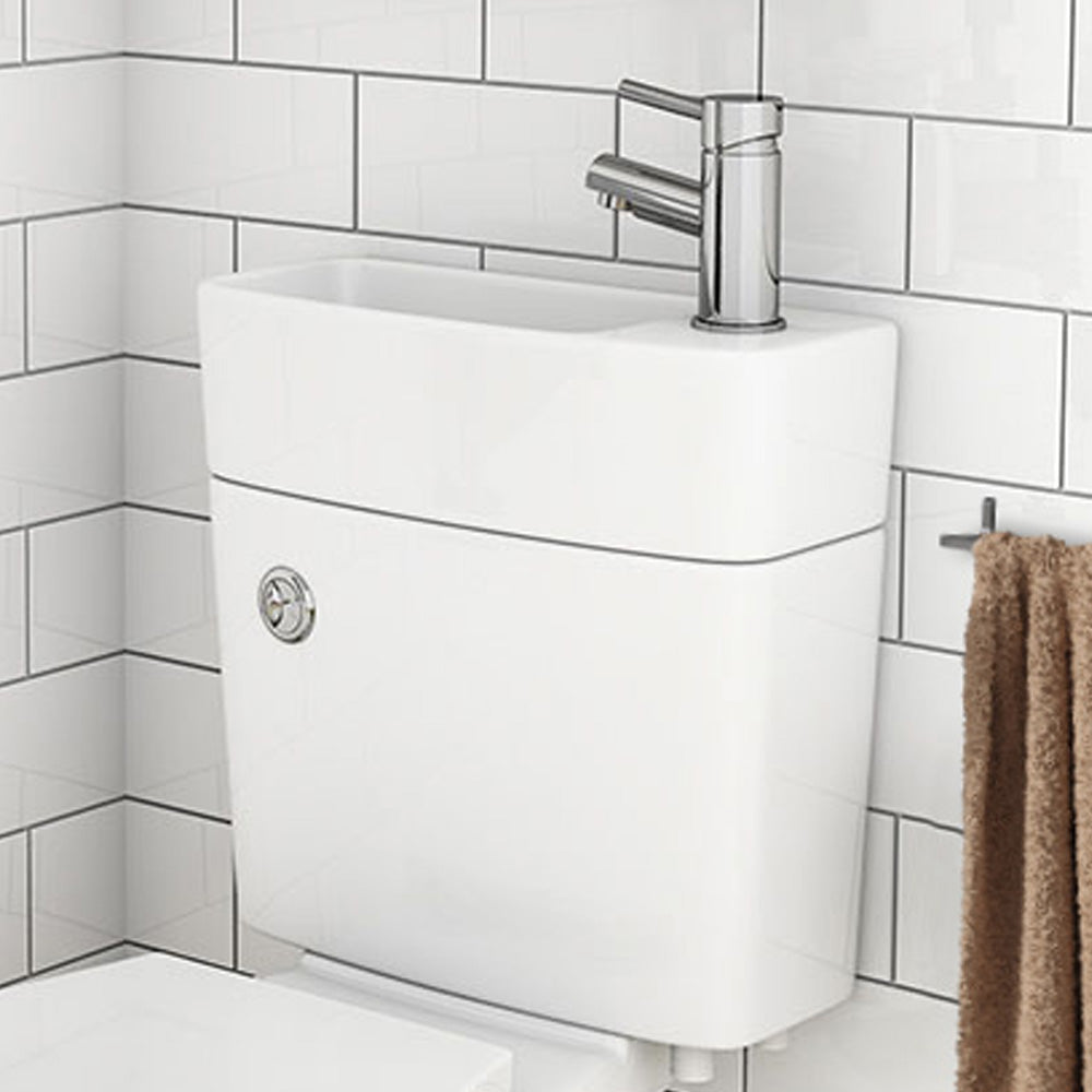 Compact Combo 2 in 1 Close Coupled Cistern and Basin