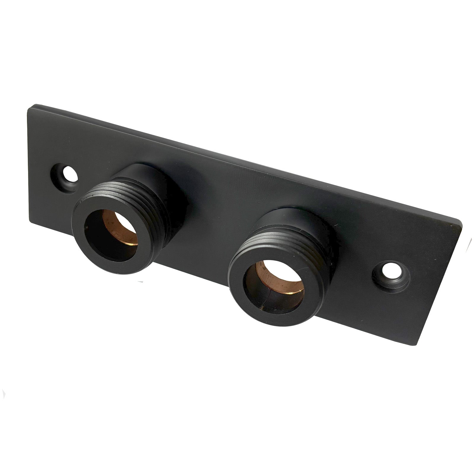 Modern Matte Black Bidet Douche Mini Thermostatic Bar Valve And Spray Kit with Black Plate Bracket
