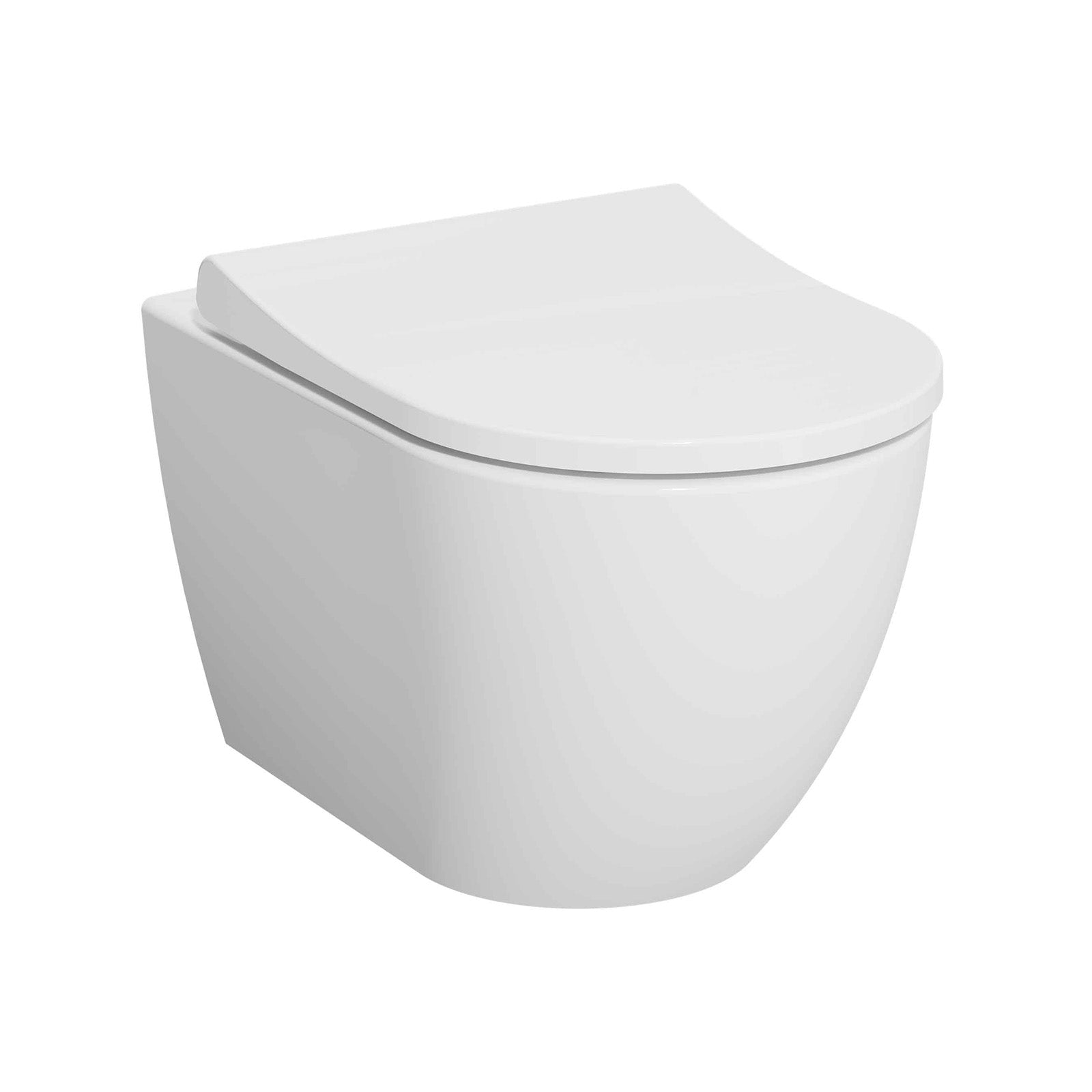 Ellen Rimless Wall Hung Toilet with Seat and Cover