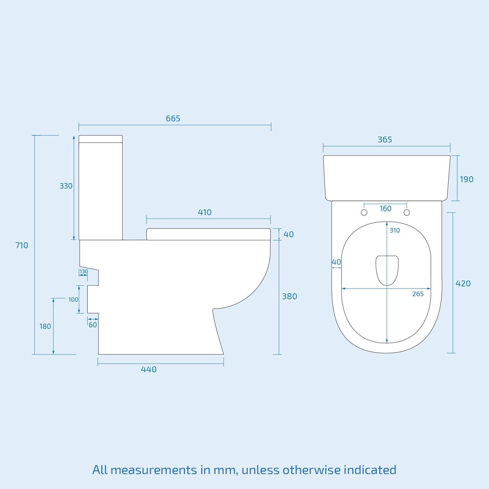 Nanuya 550mm Vanity Basin Unit, WC Unit & Elso Back To Wall Toilet White