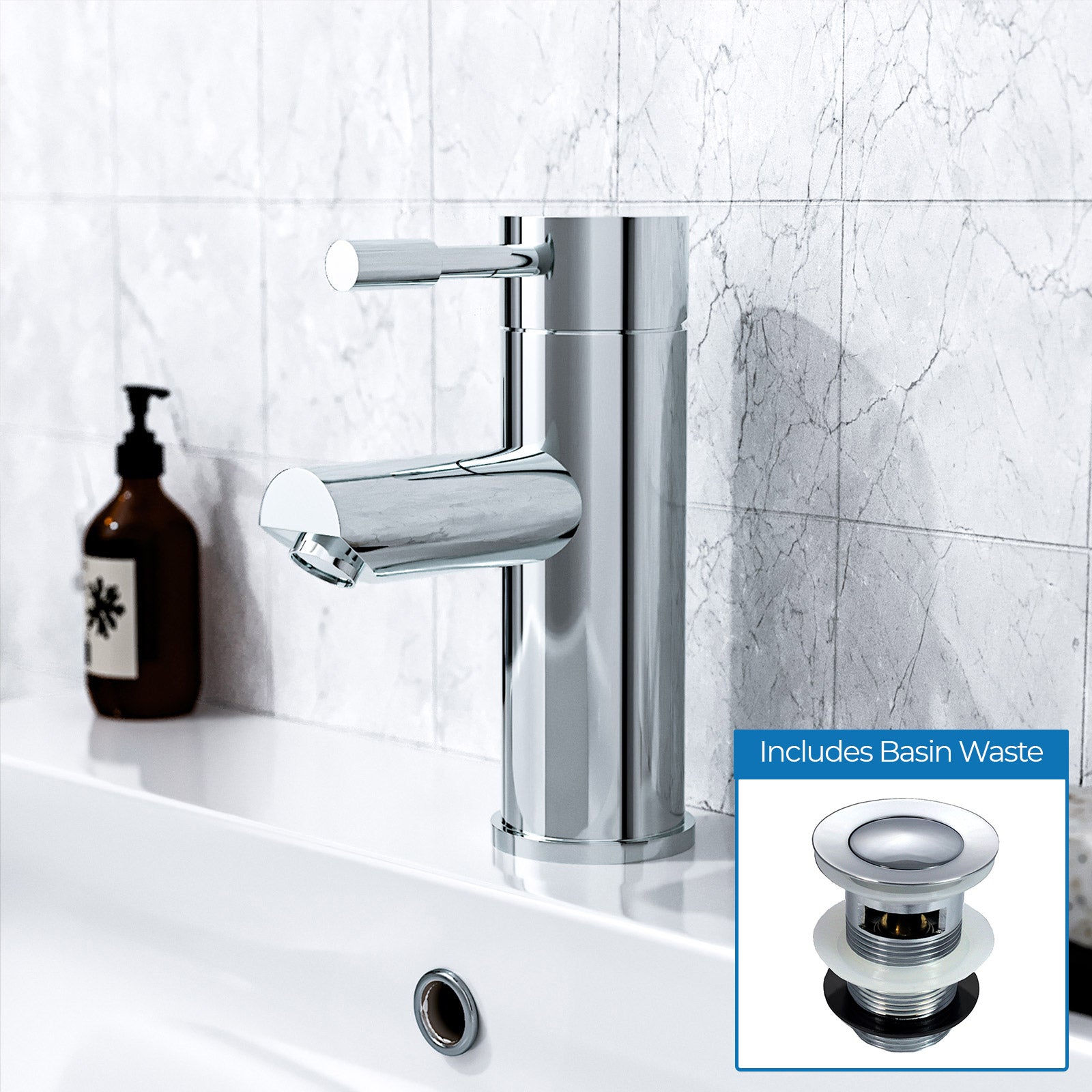 Marc Cloakroom Basin Mono Mixer Tap