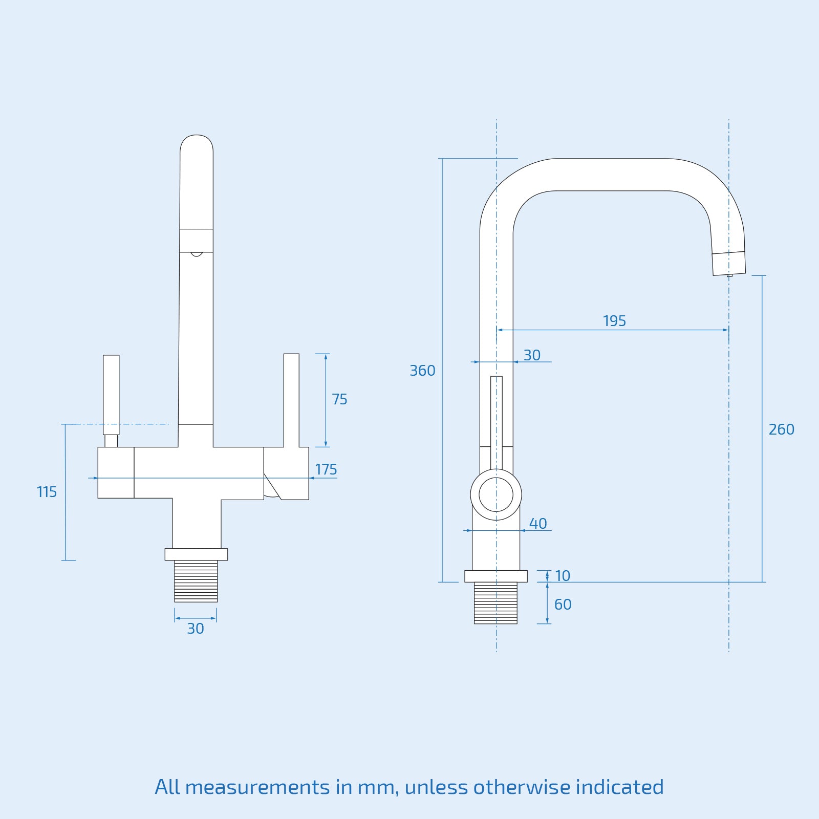 Alexander Instant Boiling Water Kitchen Tap Chrome, Filter with Heating tank