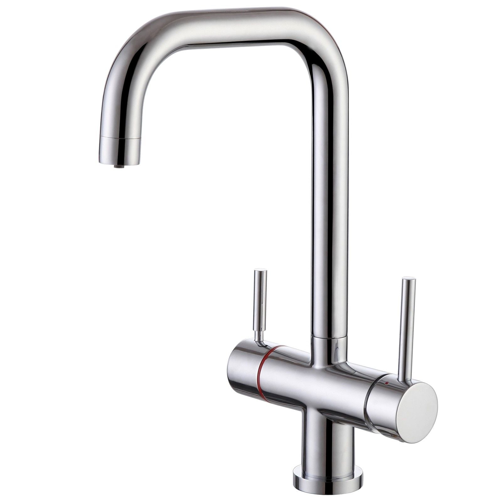 Alexander 3 in 1 Instant Boiling Hot Water Kitchen Tap Chrome, Tap Only with Cool Touch