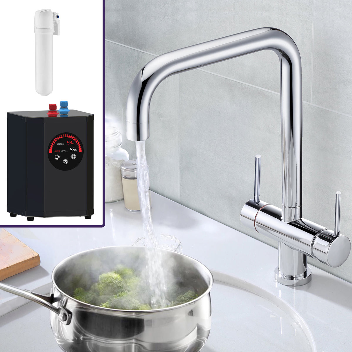 Boiling Tap Instant Hot Water Taps