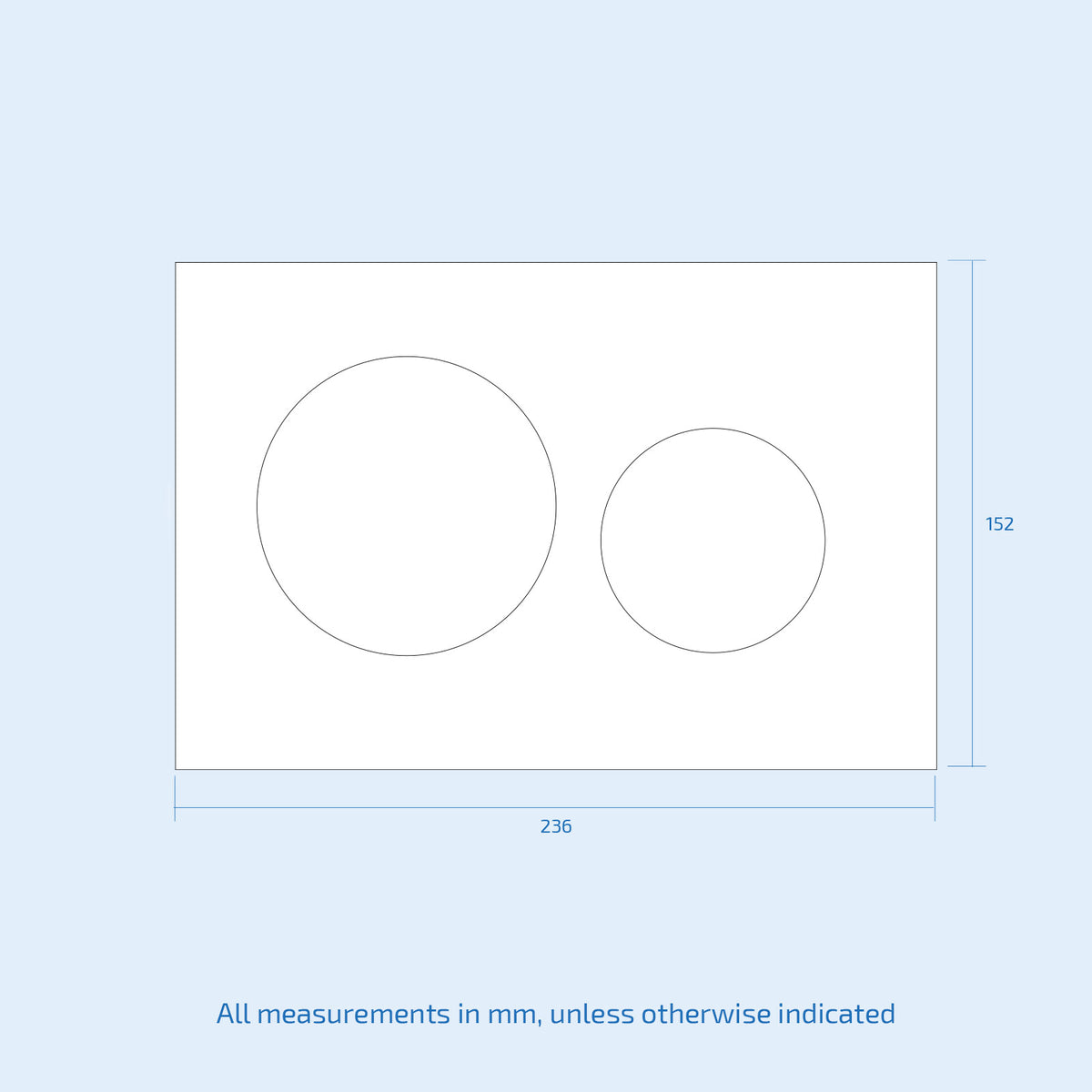 Wall Hung 1.13m Toilet Cistern Frame with Brushed Brass Round Button Flush Plate