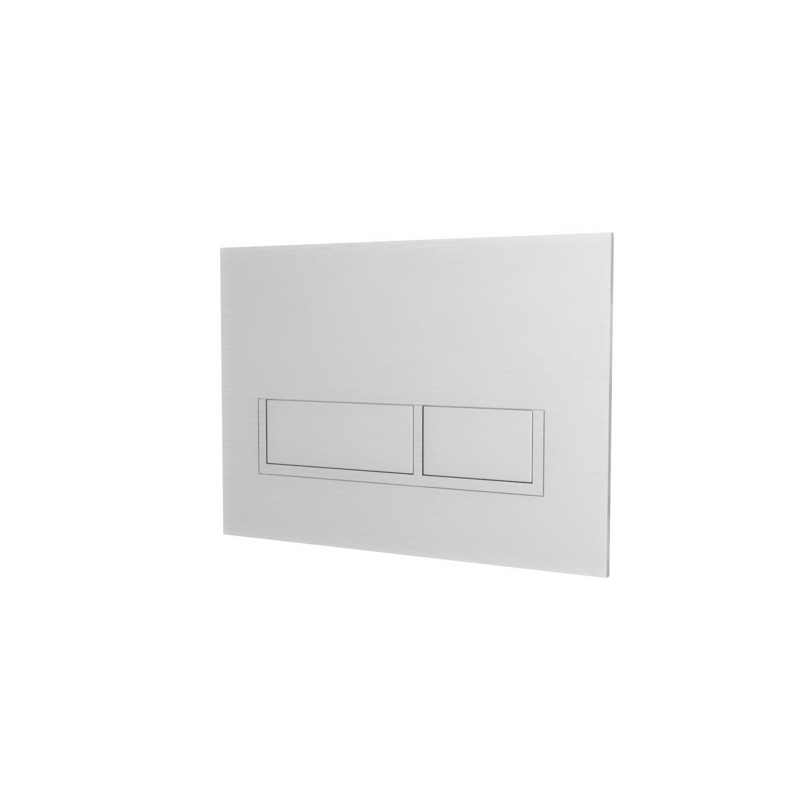 Wall Hung 1.13m Toilet Cistern Frame with Modern Avant Chrome Square Button Flush Plate