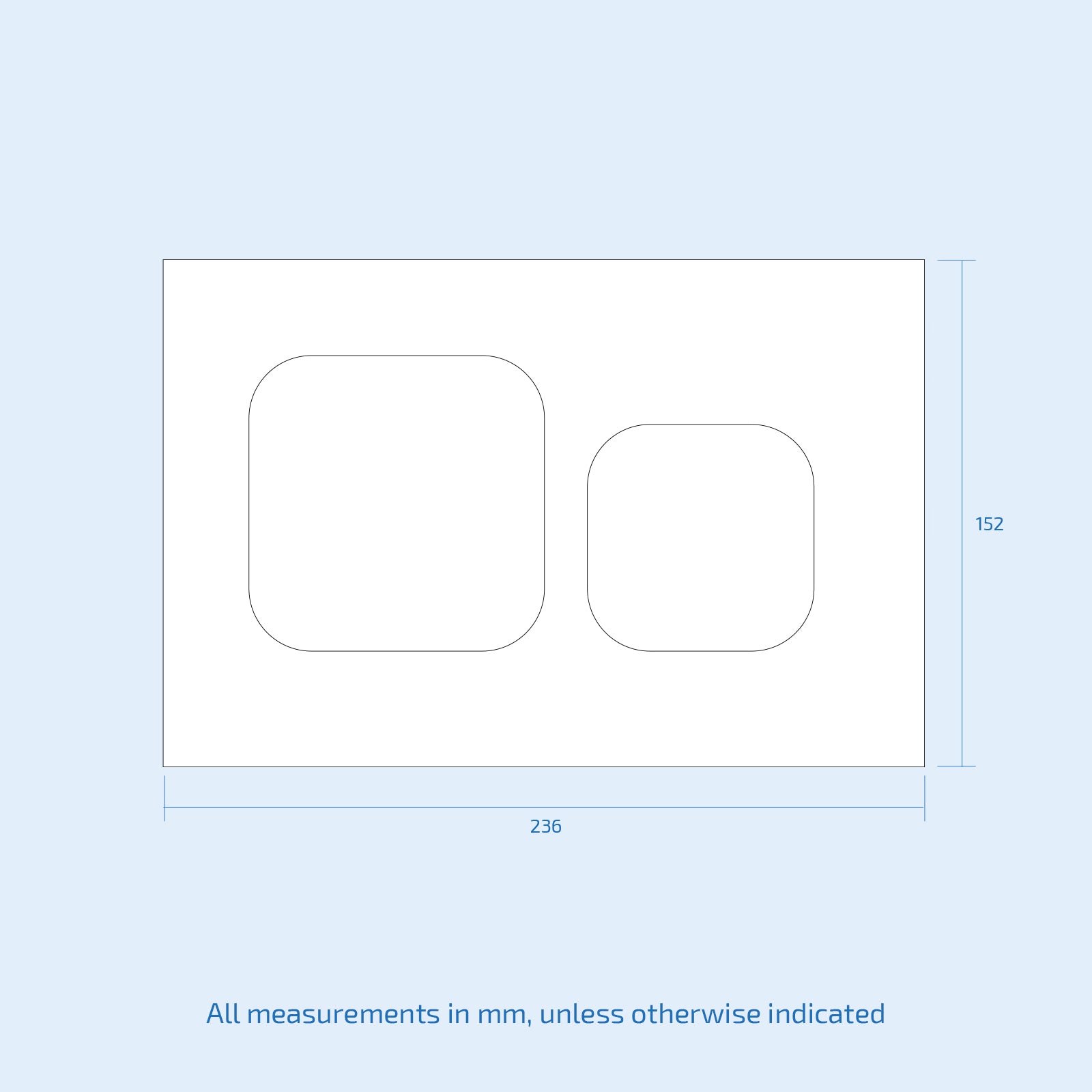 Wall Hung Square Rimless Black Toilet, Cistern Frame Square Button