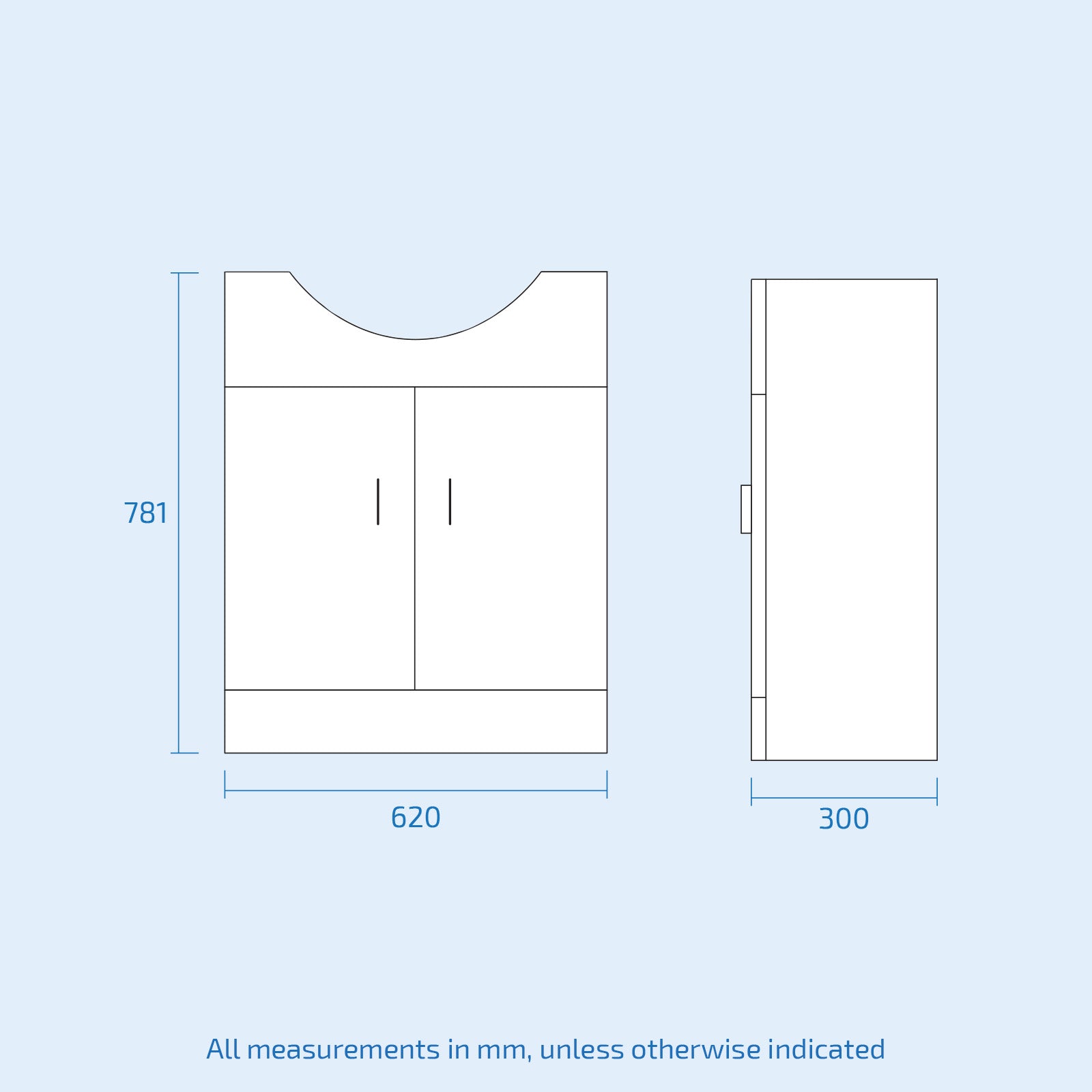 White 650mm Vanity 800mm Quadrant Shower Enclosure Toilet Tray Set