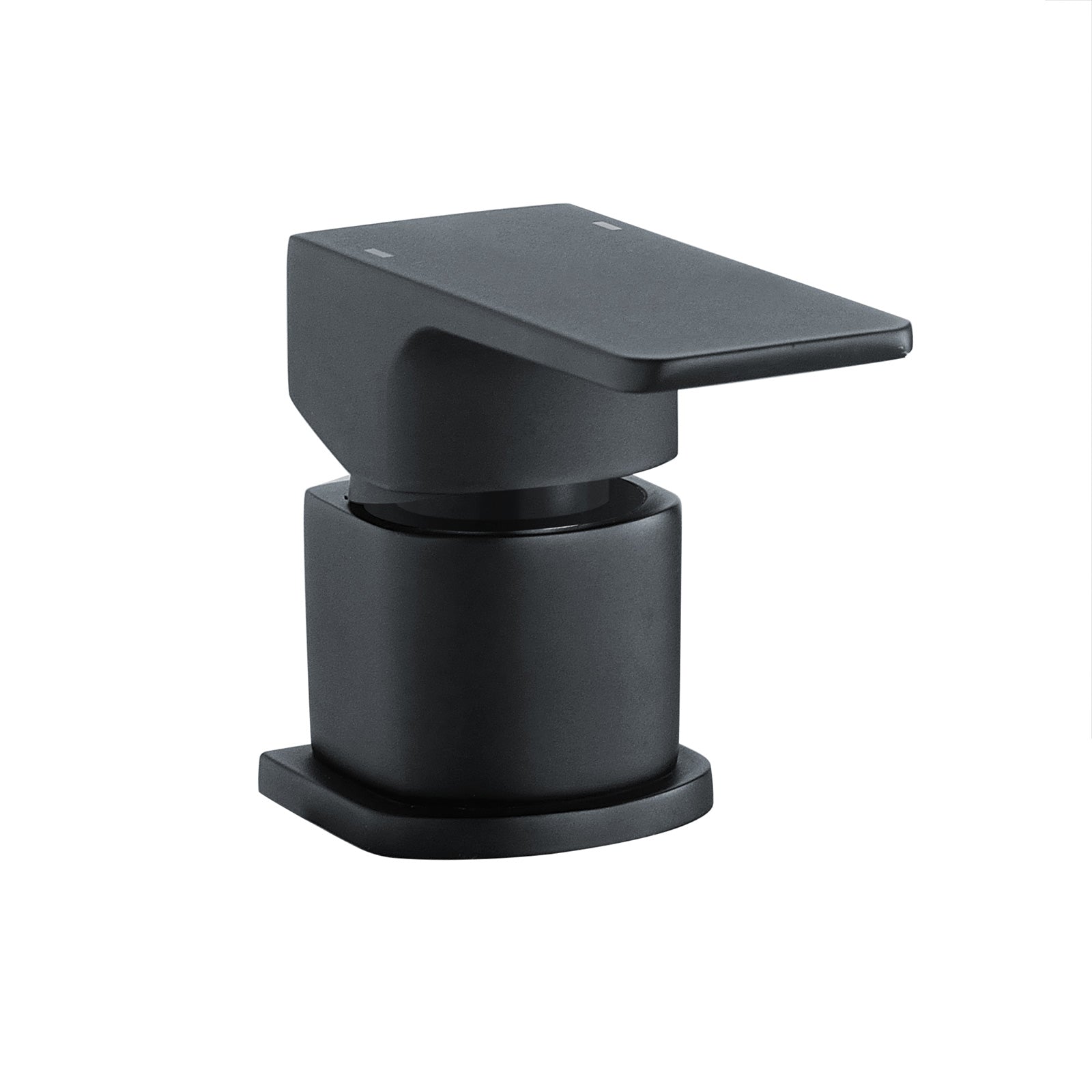 Astra Matte Black Bath Filler Taps With Shower Handset Mixer 3 Tap Hole